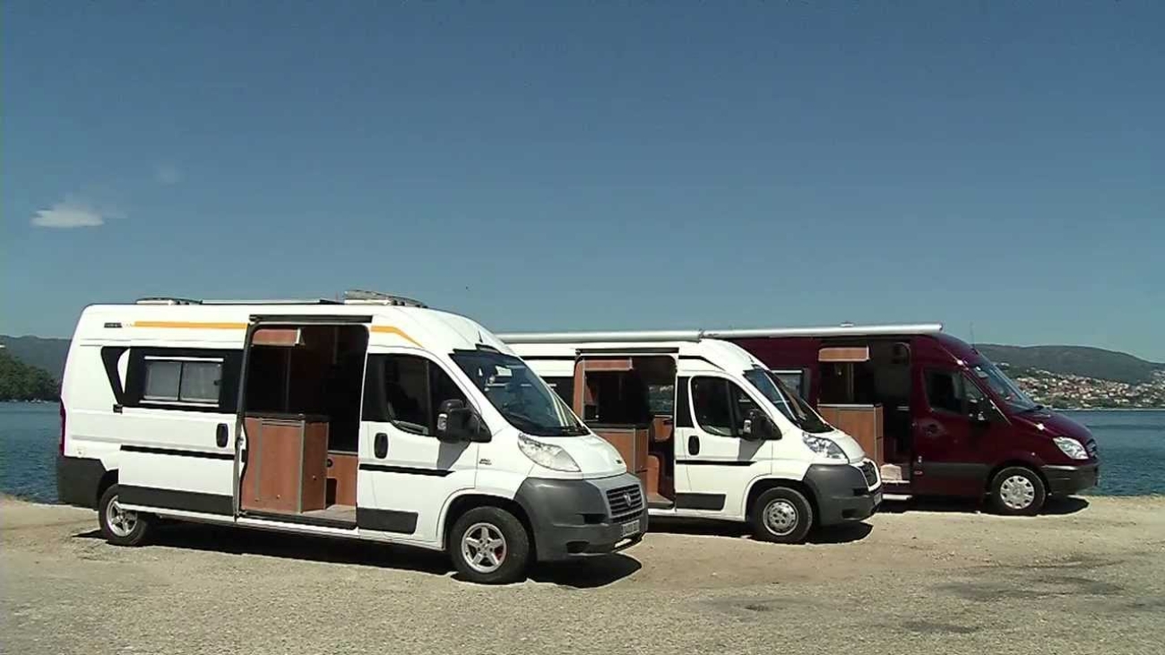 Transporte de caravana y furgoneta