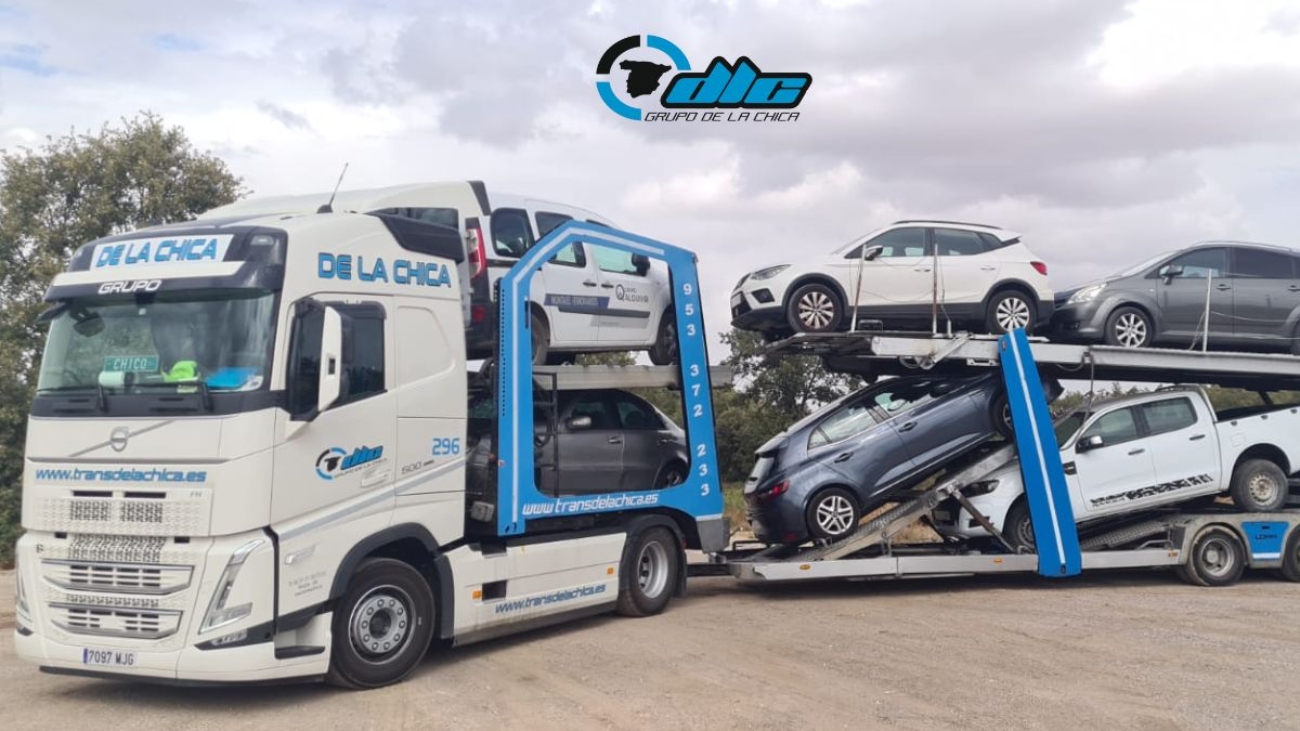 transporte de la chica