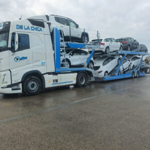 VOLVO FH 500 317 CON CARROCERIA EUROLOHR 200 CARGADO